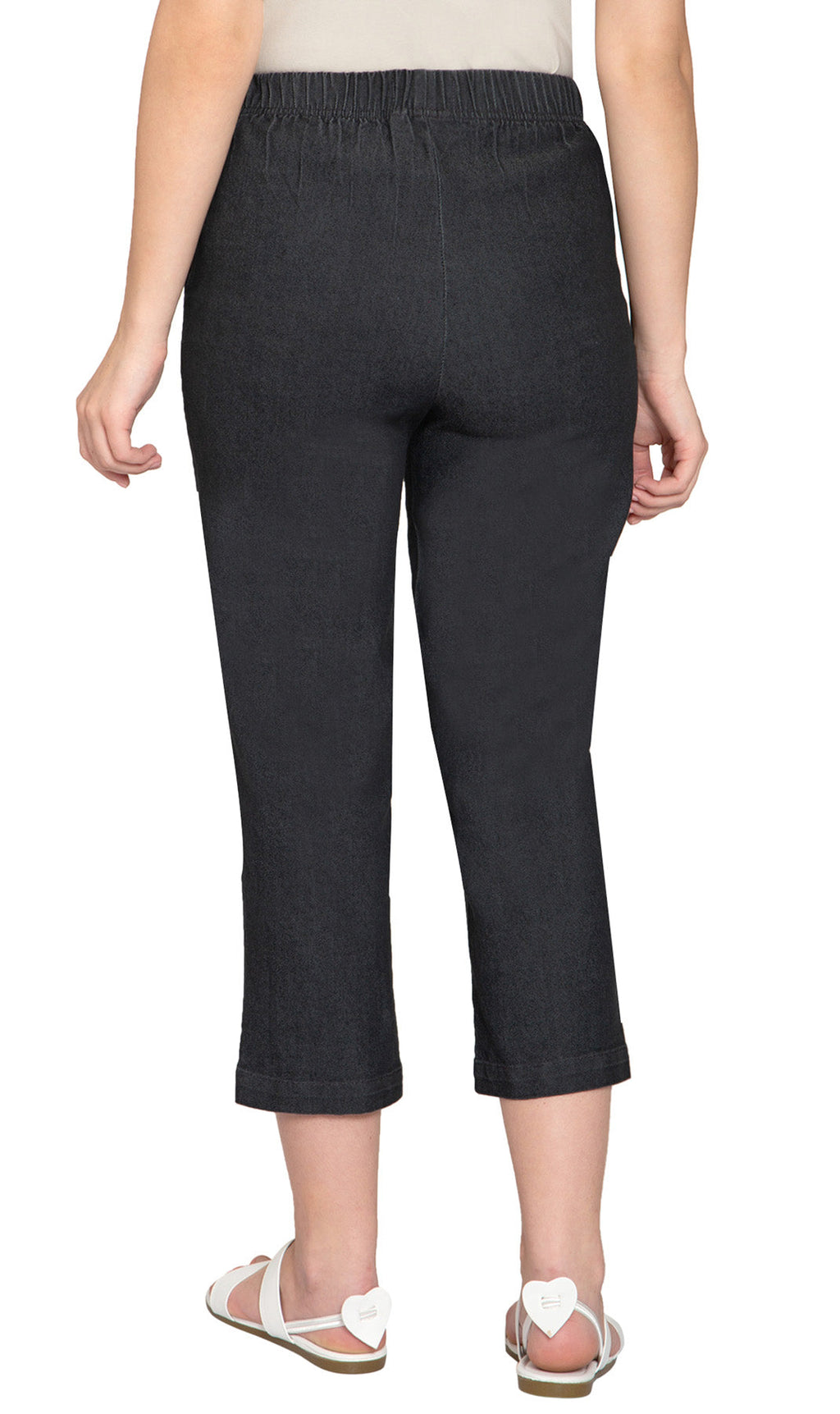 Women’s Lightweight Stretch Denim Capri Pants – Comfortable Everyday Fit