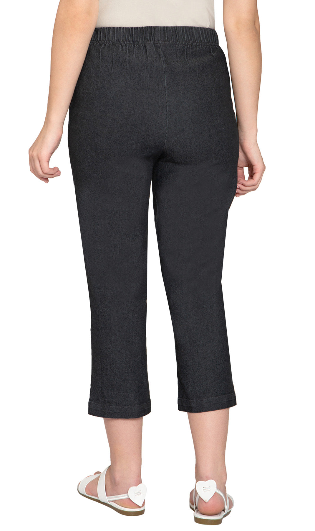 Women’s Lightweight Stretch Denim Capri Pants – Comfortable Everyday Fit