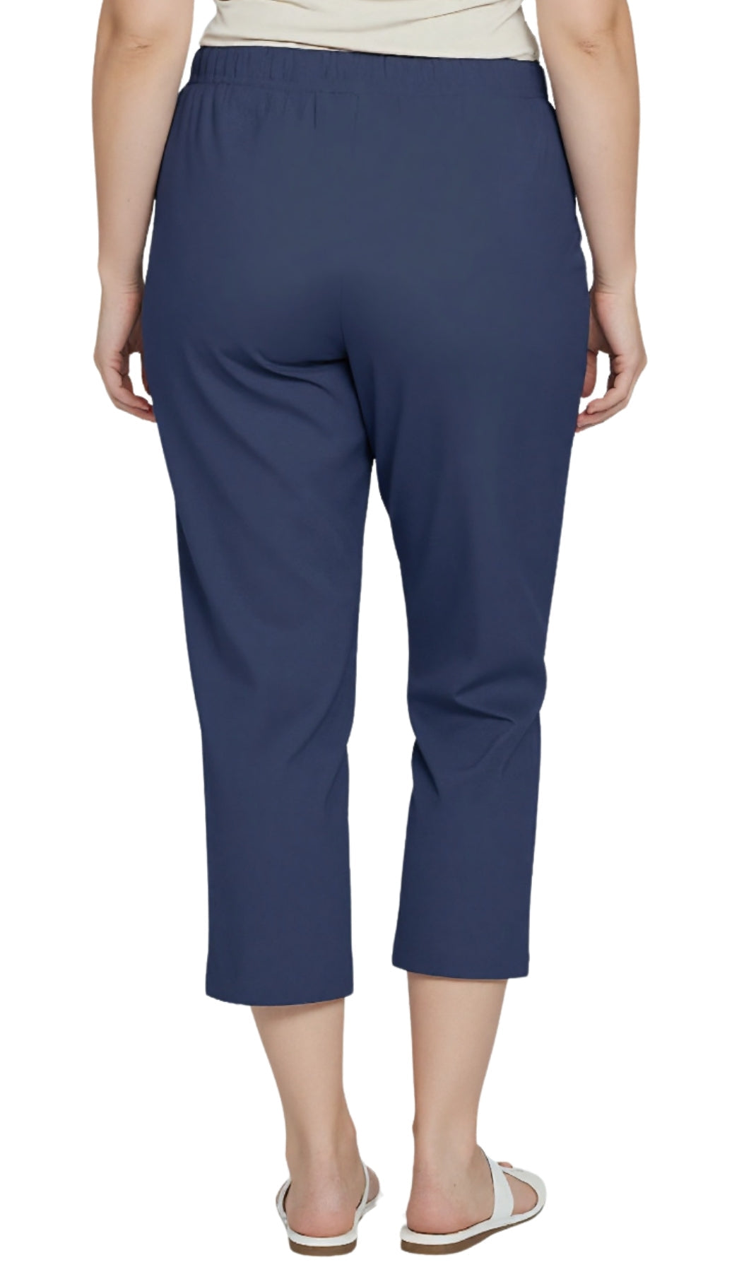 Women’s Lightweight Stretch Denim Capri Pants – Comfortable Everyday Fit