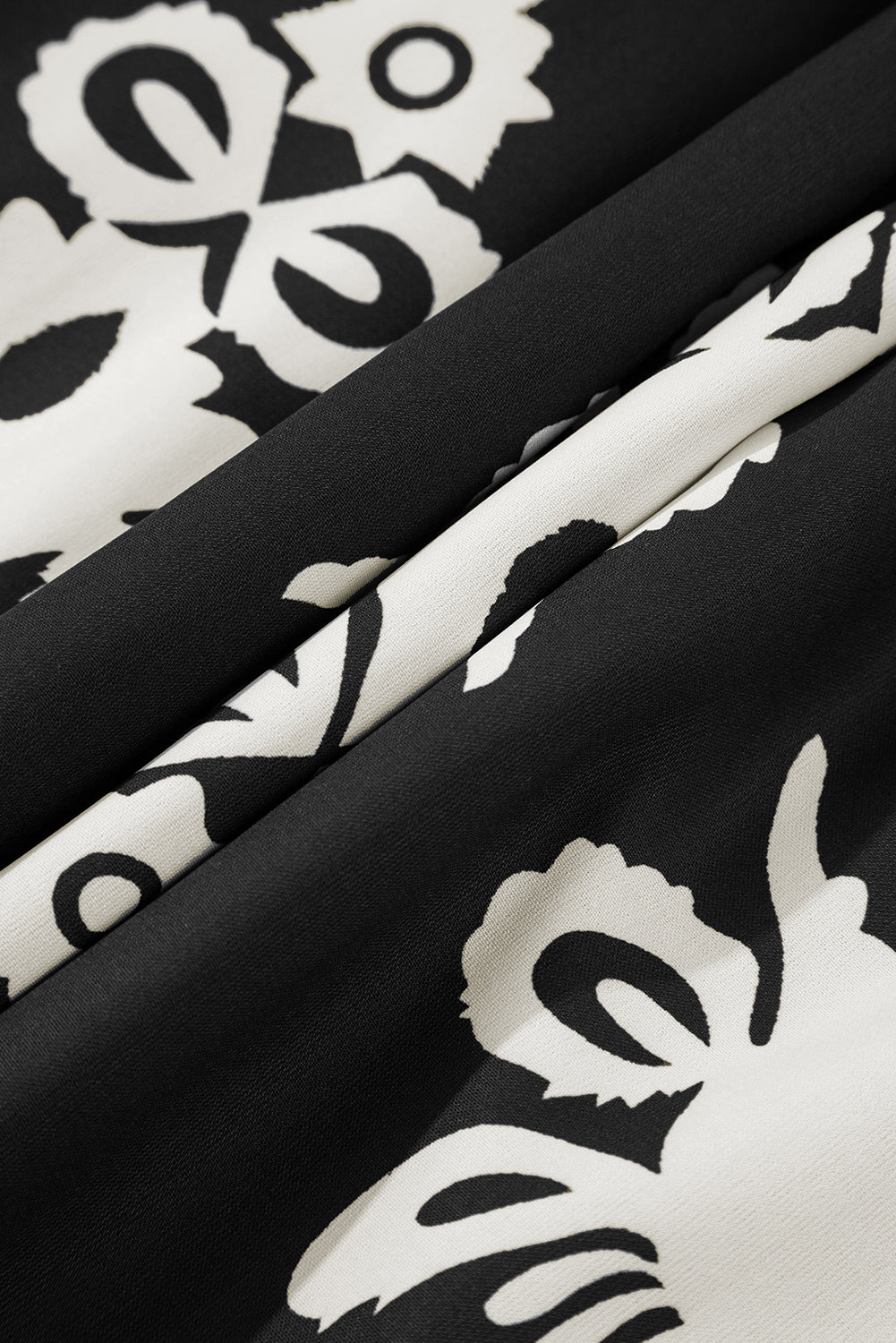 Western Geometric 3/4 Sleeve Midi Dress