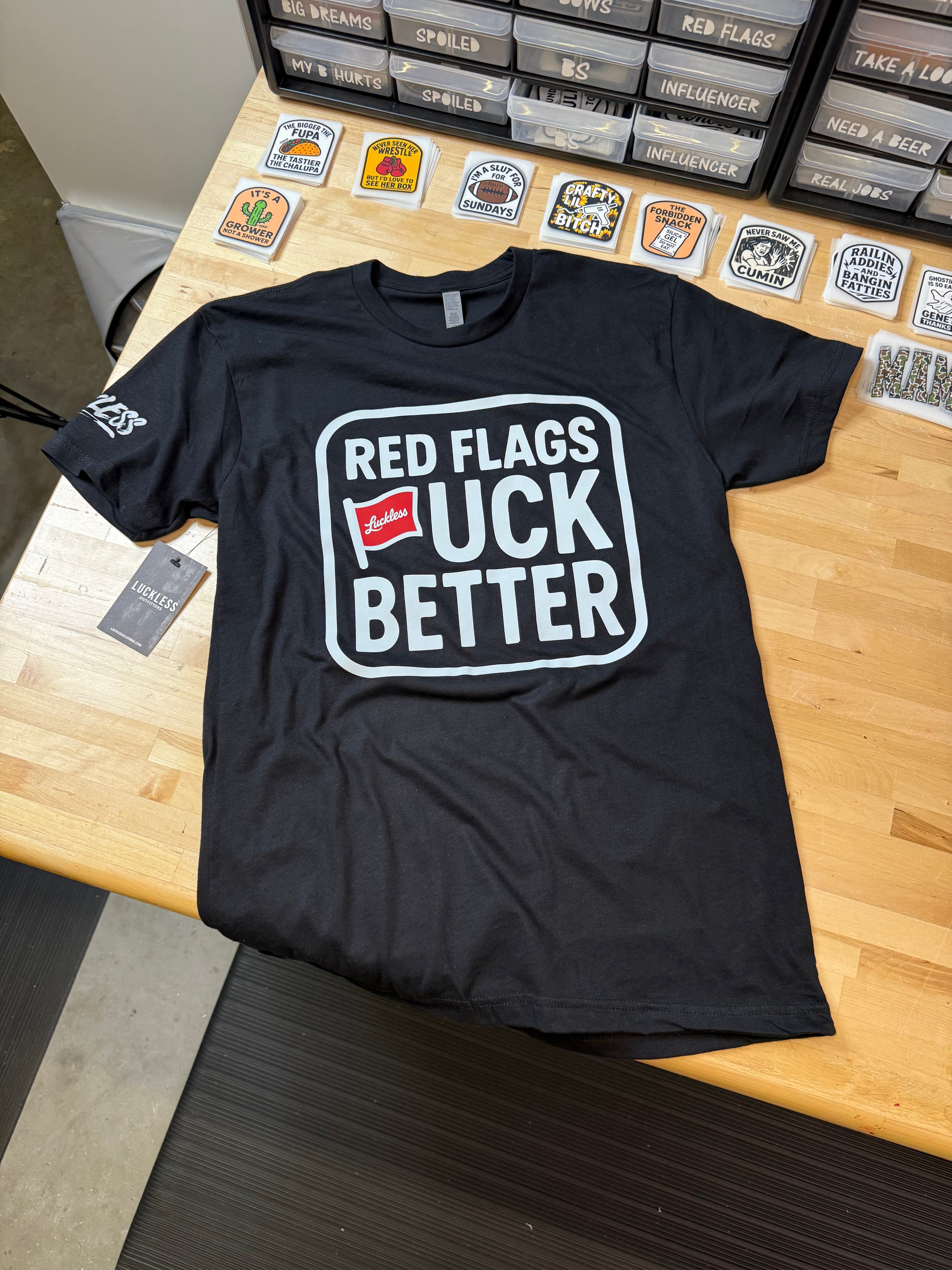 Red Flags F Better Tee