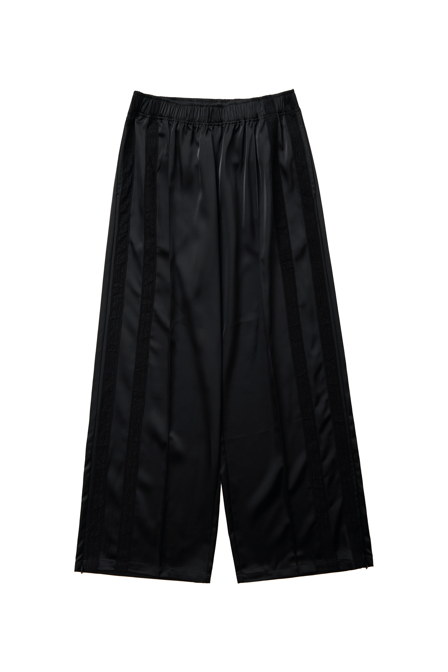 LEISEU TRACK PANTS IN BLACK