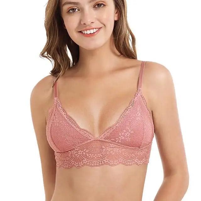 New Incredible Underwear For Women Sexy Bralette Unlined Lace Lingerie Bras Intimate Tops Push Up Bra For Female